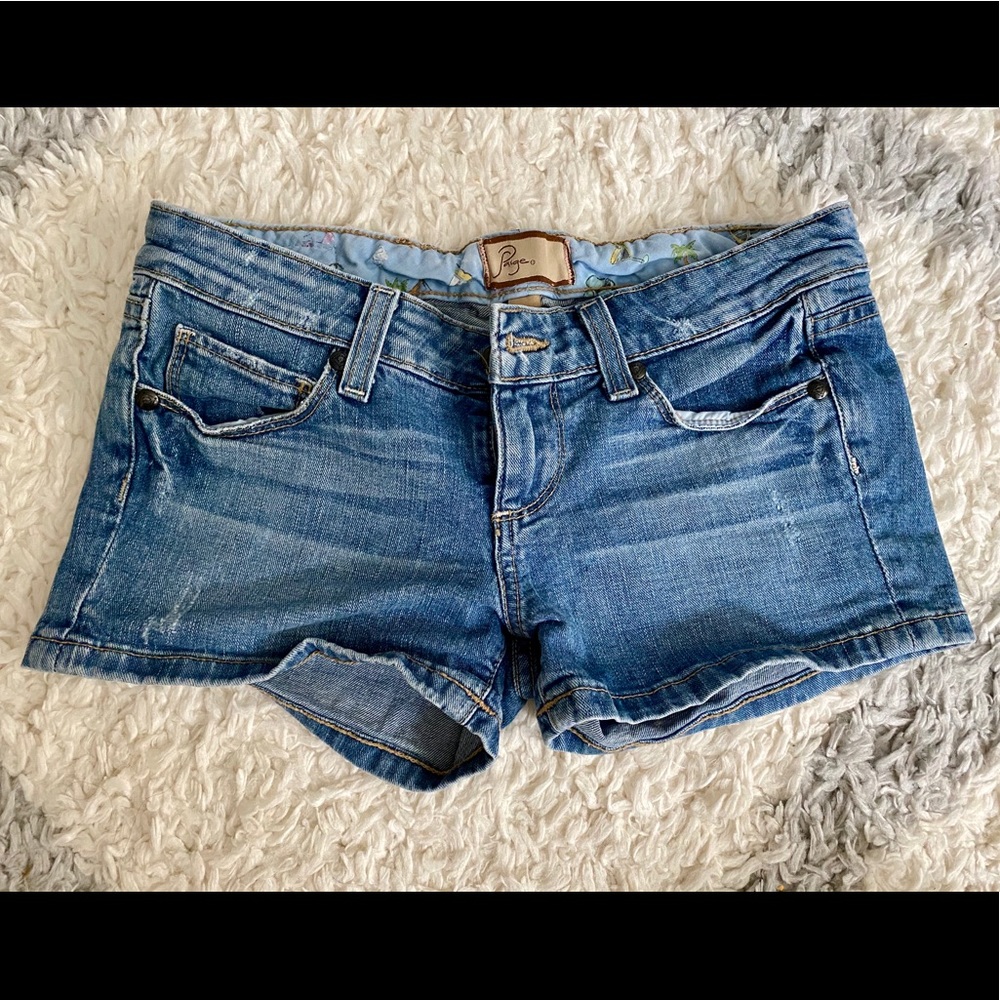 Paige denim shorts